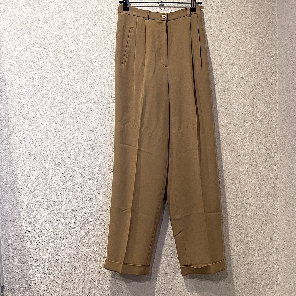90s‎ silk/wool trousers
